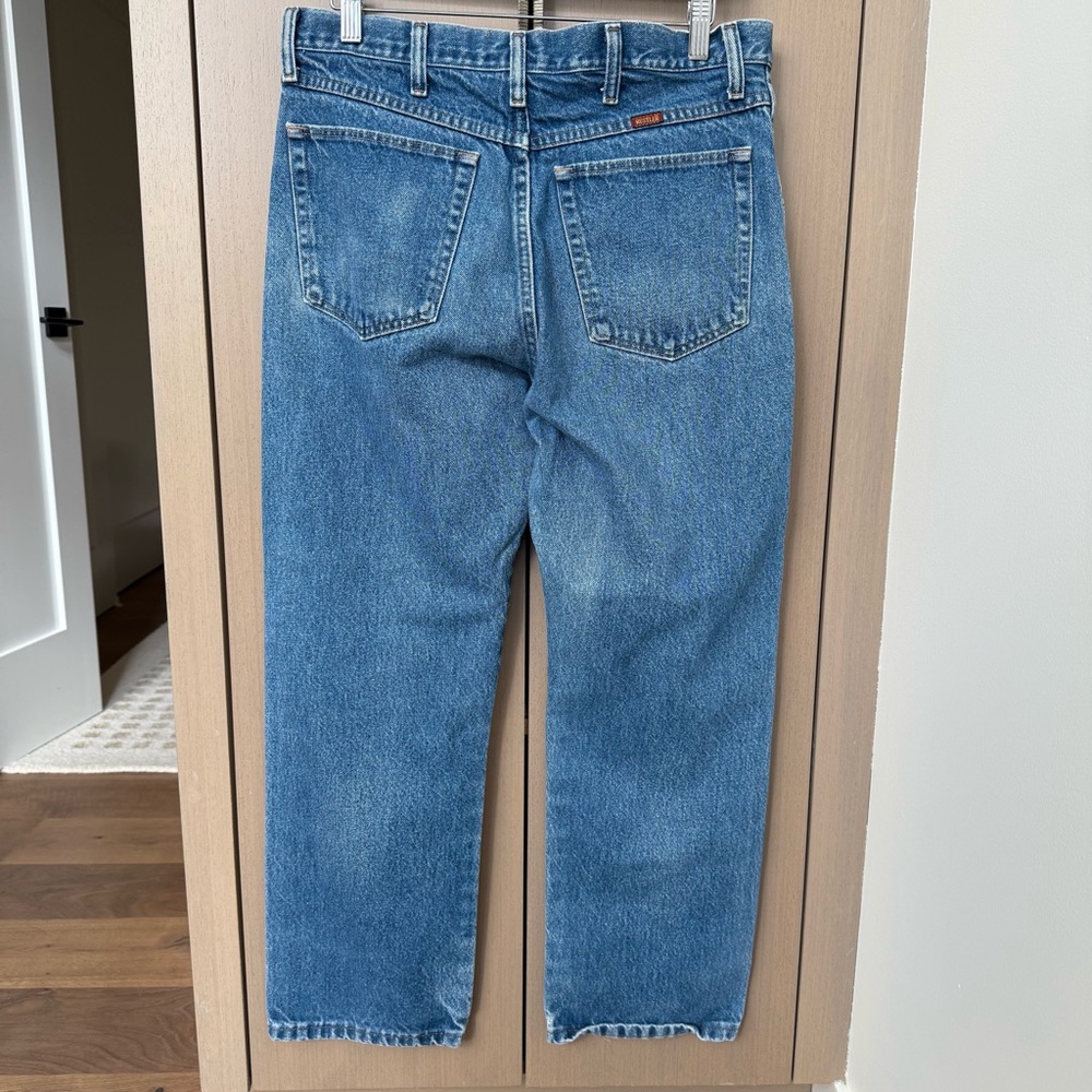 Excellent Vintage Rustler Blue Jeans, size 34/29